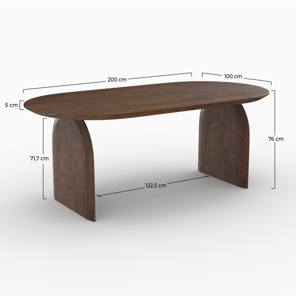 table ovale alix en bois de manguier massif 6 places_1