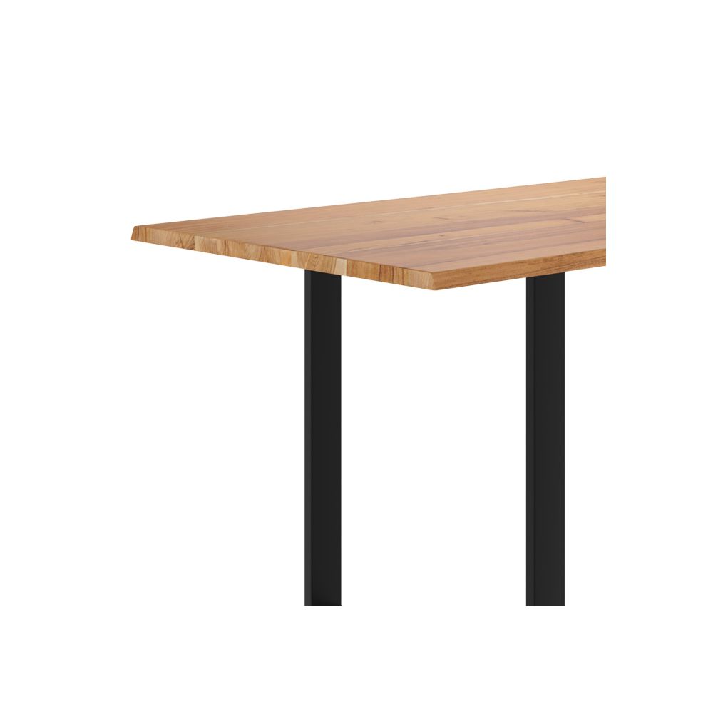 Table rectangulaire 8 personnes en bois de suar 220 cm - tanah Couleur bois  naturel Rendez Vous Deco