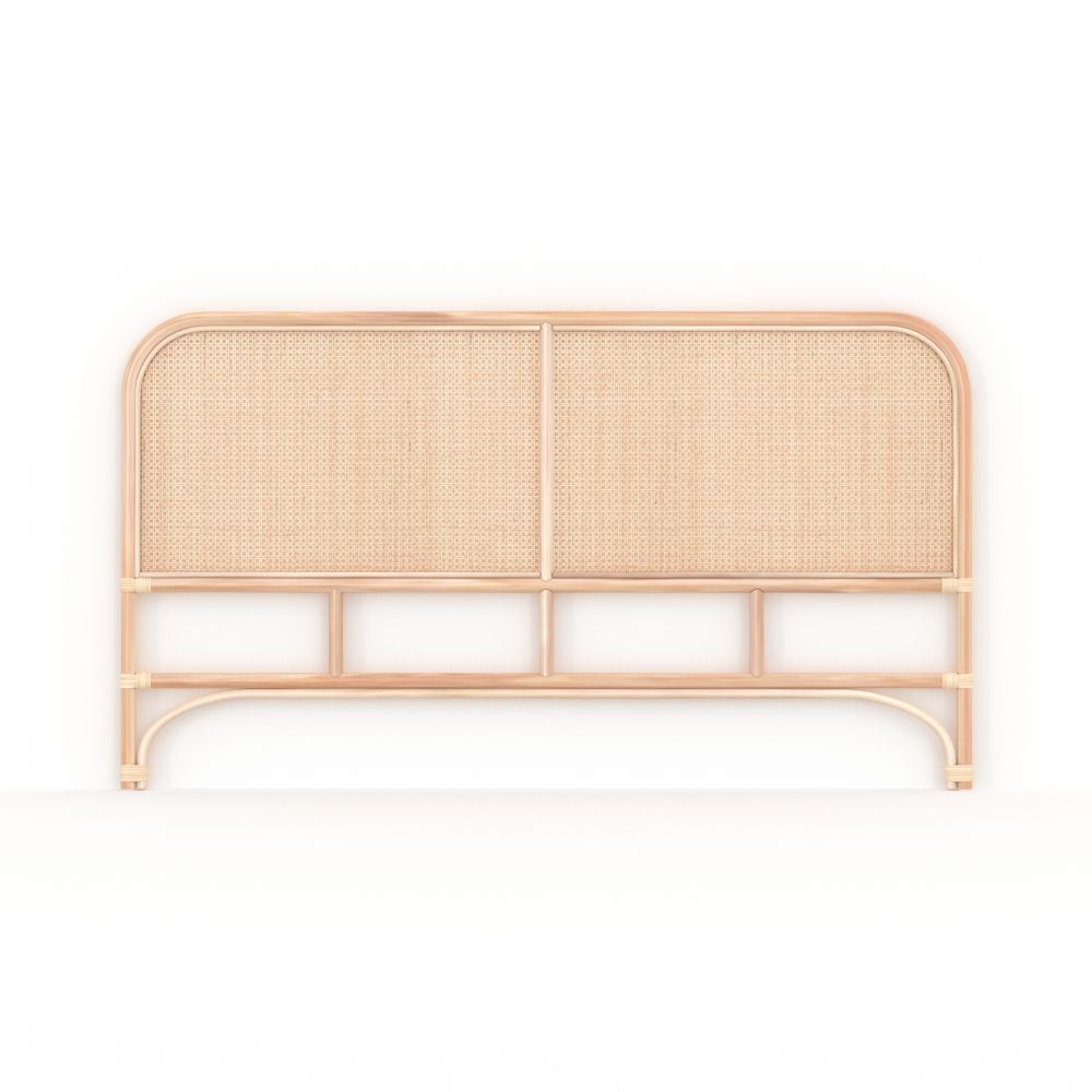 tete lit cannage rotin grace 160cm rendez vous deco