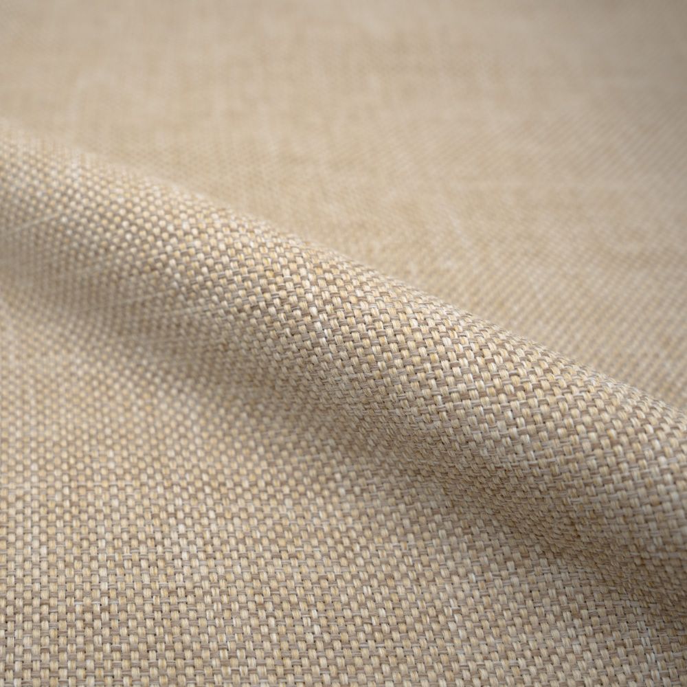 tissu beige dossier tresse pieds bois izia rdv deco