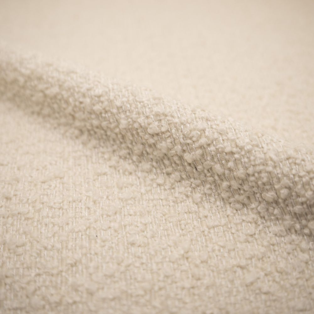 tissu boucle beige chaises rona 2 places