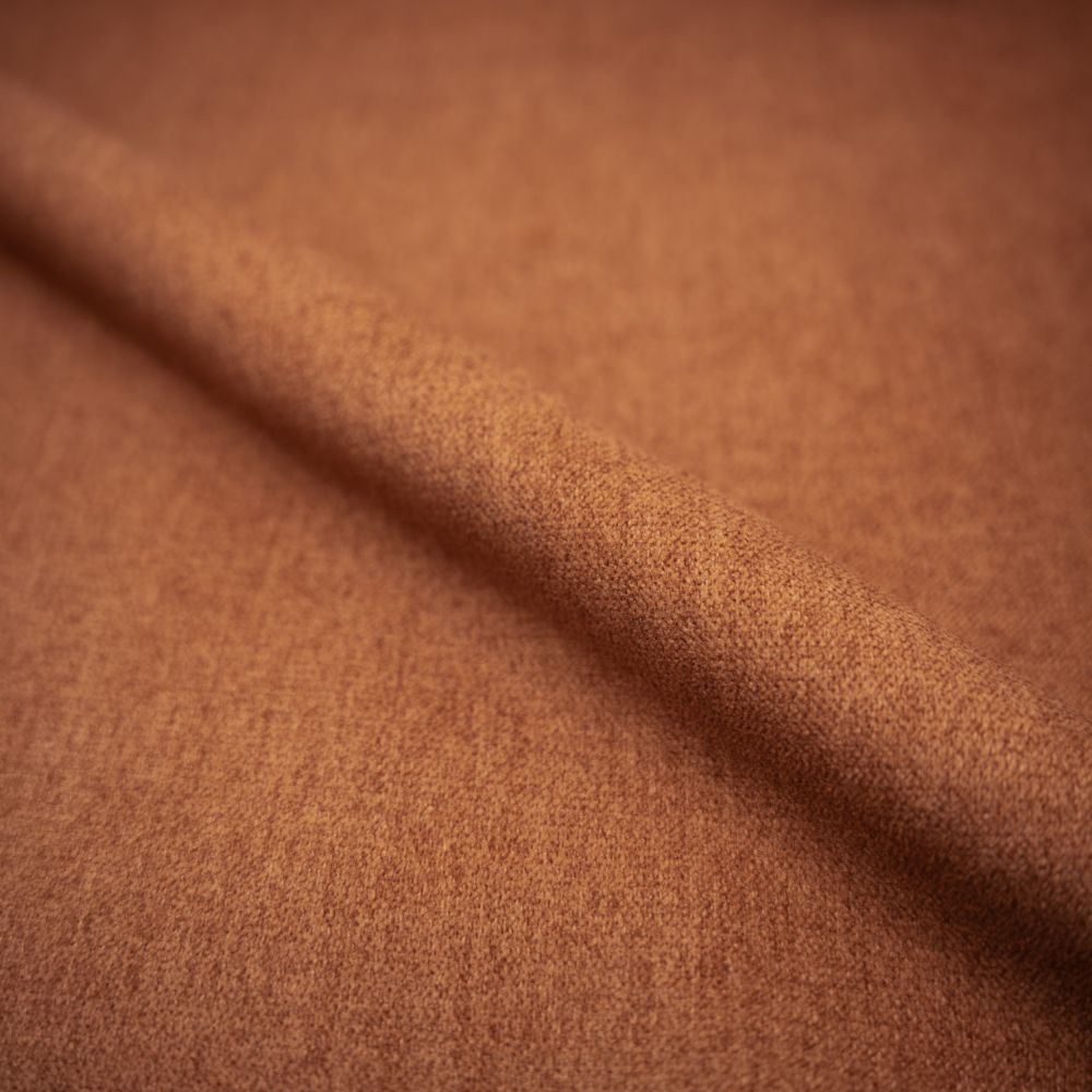 tissu terracotta rouille lot de 2 chaise alba