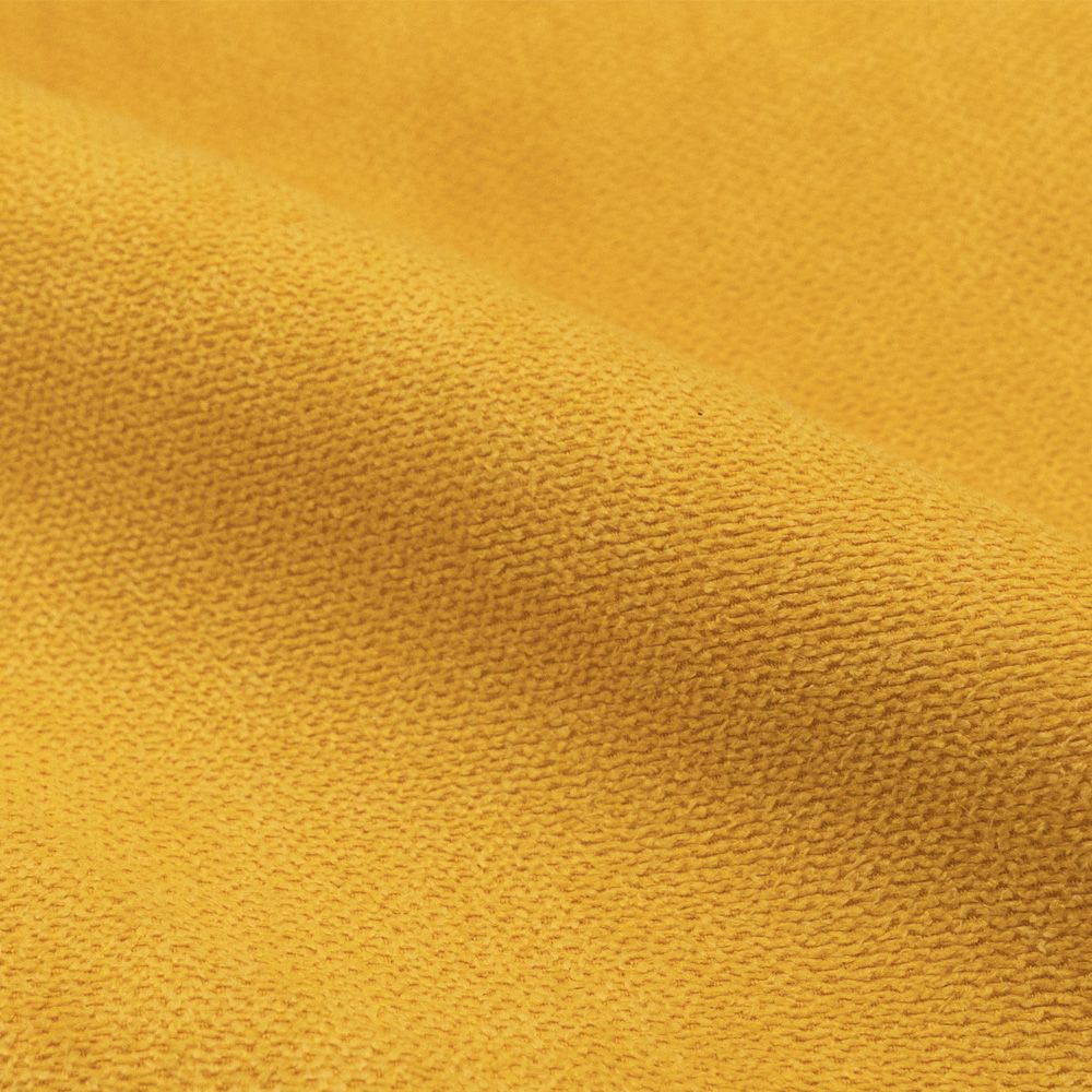 zoom matiere tissu jaune simba