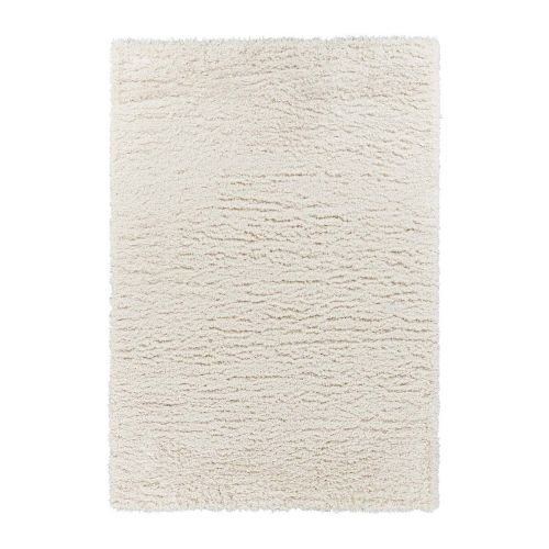 achat tapis ecru a poils longs 120 cm 170 cm