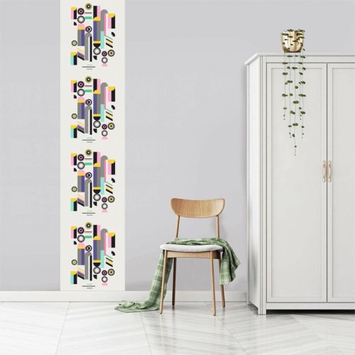 acheter le vertical multicolore 60 x 270 cm