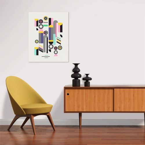 acheter poster en papier mulitcolore 40 x 50
