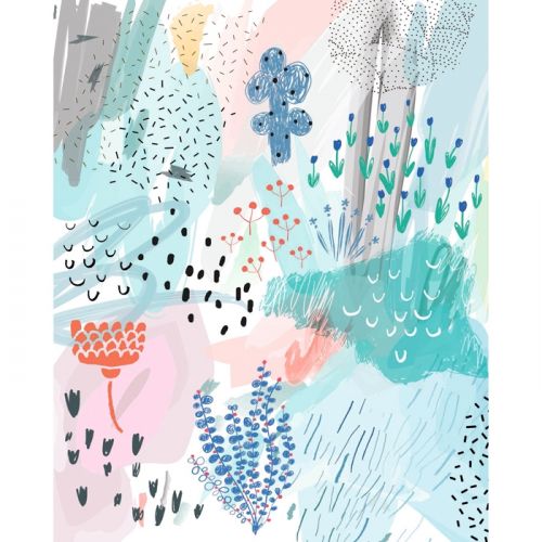 acheter poster multi colore 40 x 50 cm