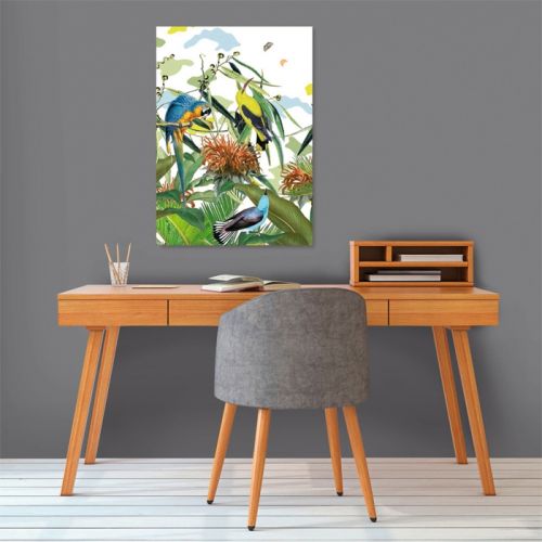 acheter poster oiseau nature 50 x 70