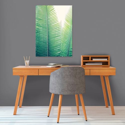 acheter poster vertical feuille palmier