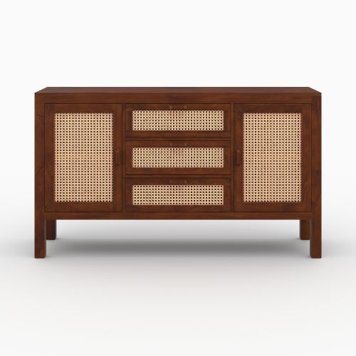 buffet_tiki_style_vintage_cannage_manguier_bois
