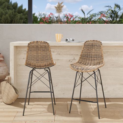 chaise bar 63 cm tiptur en resine