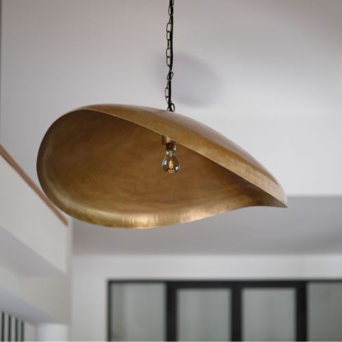 lampe pacha dore suspension d 74 cm