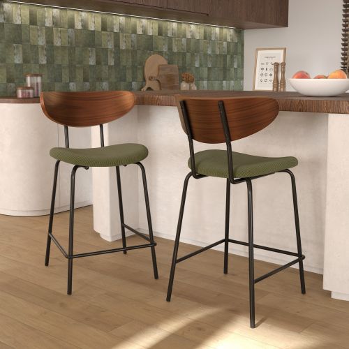 lot de 2 chaises de bar 64