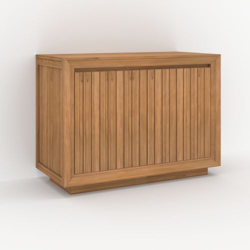 pernelle meuble de salle de bain en bois de teck 110 cm