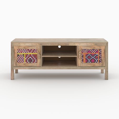 meuble tv massai 140 cm colore avec rangement