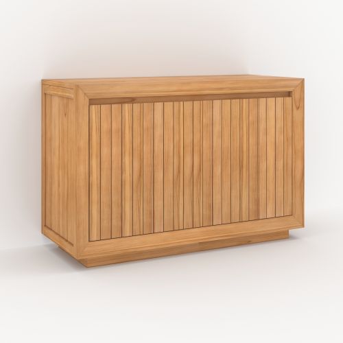 pernelle meuble de salle de bain en bois de teck 120 cm