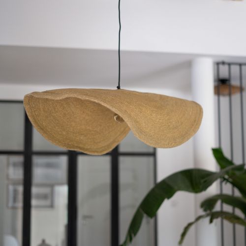 suspension en matiere naturelle maho 90 cm