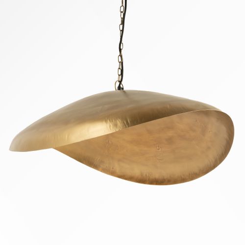 suspension pacha en metal dore d 74 cm