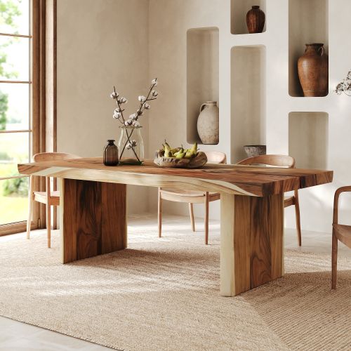 table 8 places 220 cm tanah bois