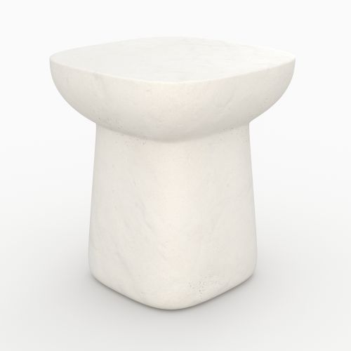 table appoint samui en beton blanc