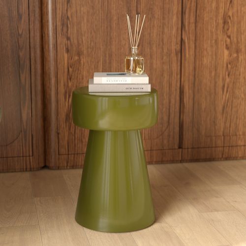 table appoint vert kaki vert olive athena metal