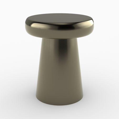 table d appoint anouck en metal dore