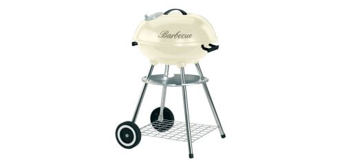 achat barbecue rond blanc