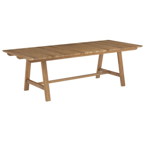 achat table de jardin budi 240 cm en bois de teck massif