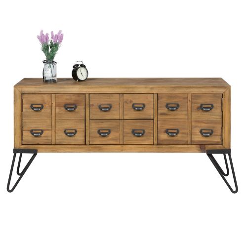 acheter buffet en bois et metal