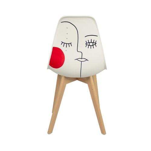acheter chaise artiste visage