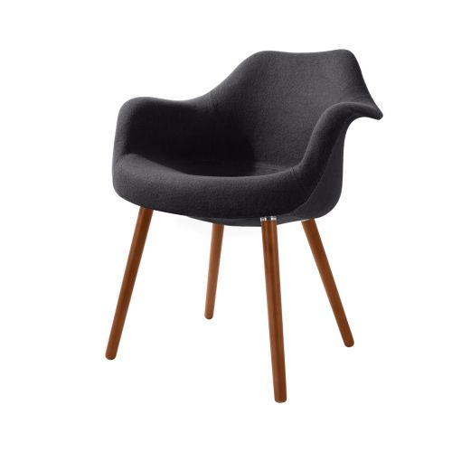 acheter chaise grise tissu anssen