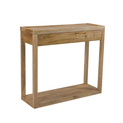 acheter console en bois de manguier naturel
