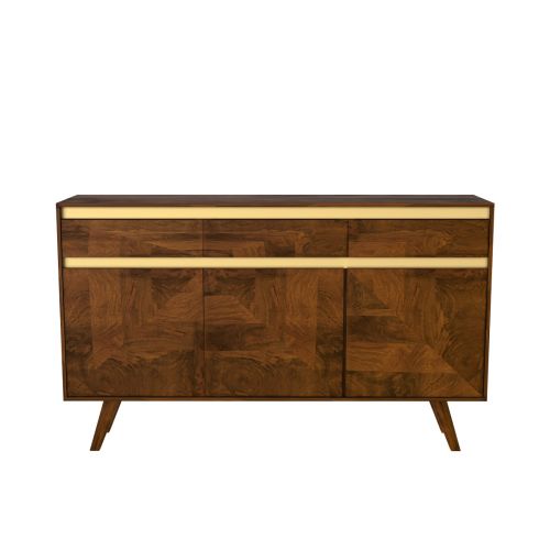 acheter mbuffet multi rangement bois fonce