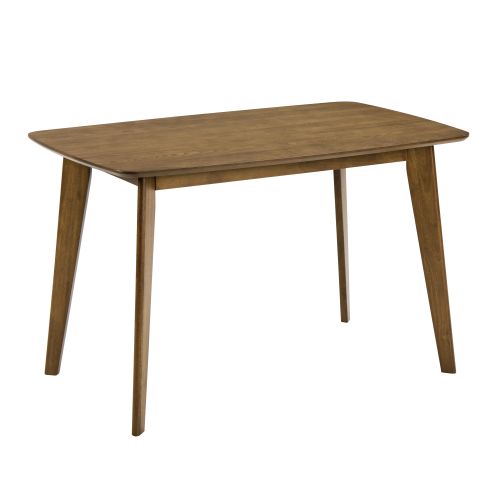 acheter table 120 cm bois fonce