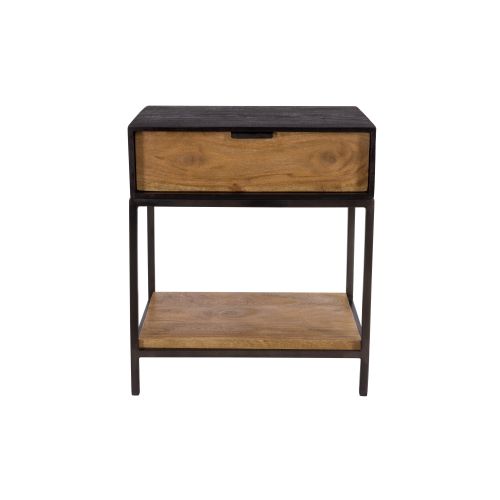 acheter table de chevet industrielle