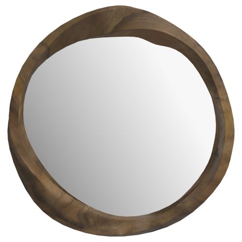 miroir en bois de suar 53 cm