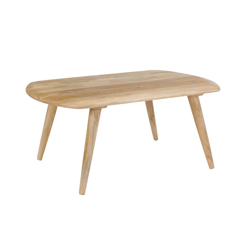 achat table basse en bois de manguier - miniatura