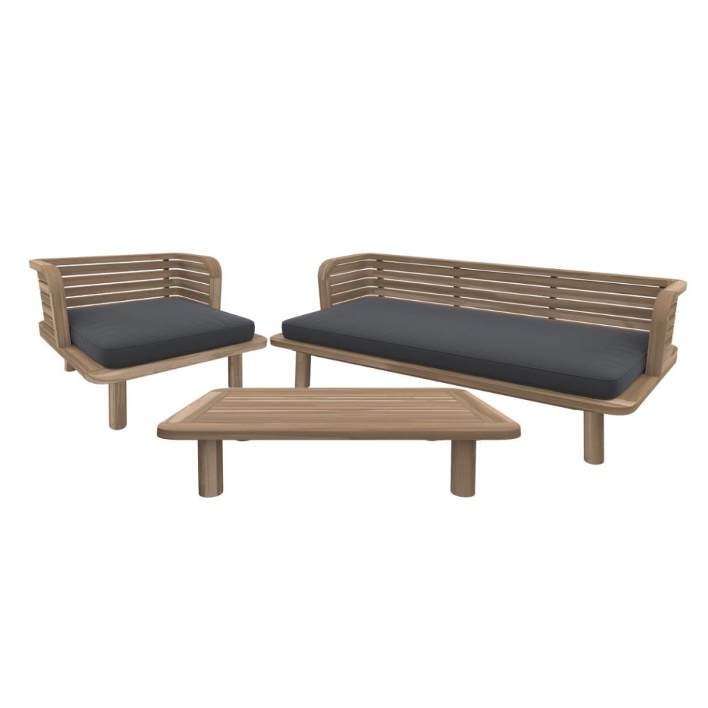 acheter canape banquette de jardin - miniatura