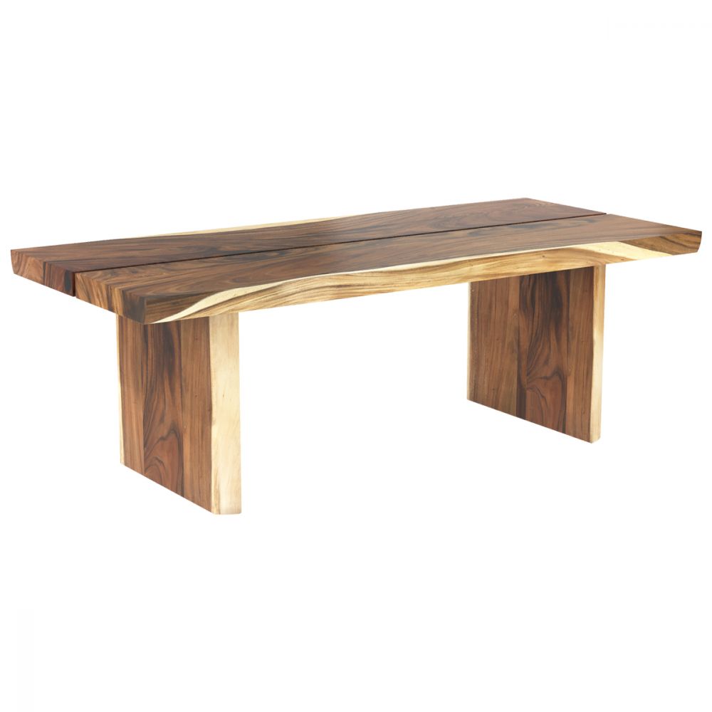 acheter table en bois tanah 220 cm - miniature