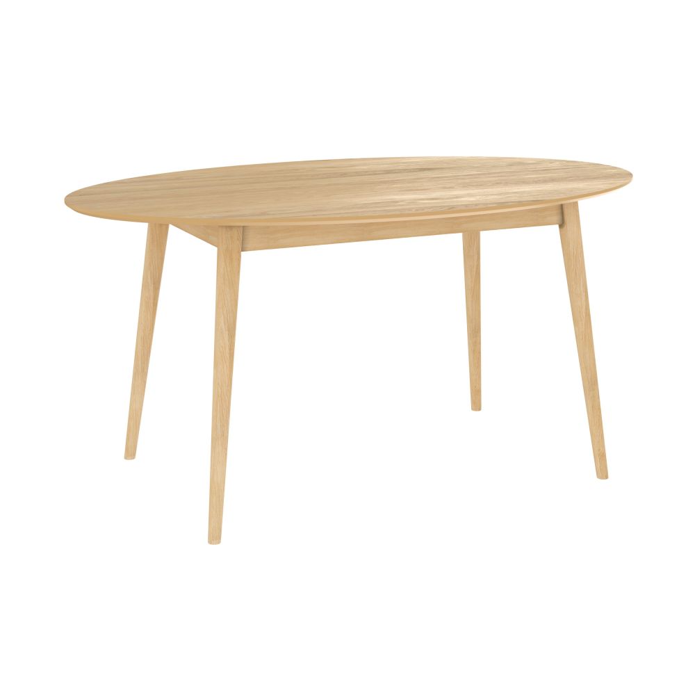 table eddy 150 cm bois clair oval_1 - miniatura