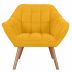 Fauteuil Simba jaune