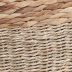 acheter pouf naturel tressage paille osier - miniature