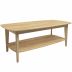 Table basse Sadi 120 cm en bois clair
