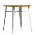 Table ronde blanche Chimie 80 cm