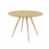Table ronde Liwa D105 cm en bois clair