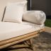 canape blanc de jardin - miniature