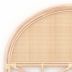 madya tete de lit rotin cannage 140cm rdv deco boheme - miniature