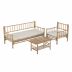 salon de jardin vadella 1 canape1 fauteuil 1 table basse