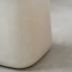 table appoint en beton blanc carre samui - miniature