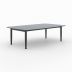Table basse de jardin Wilo en verre effet marbre